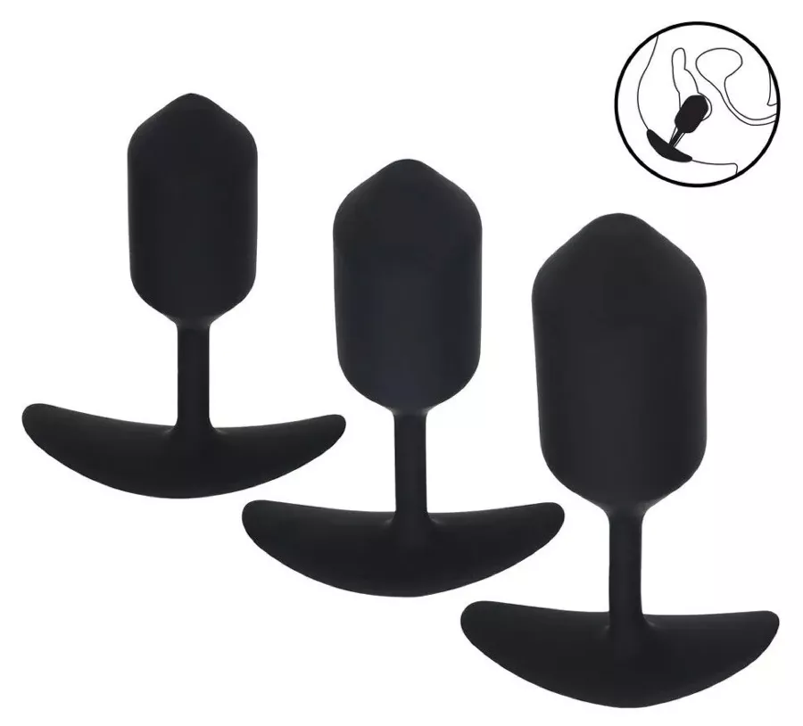 Set aus 3 gewichteten Plugs Weighty