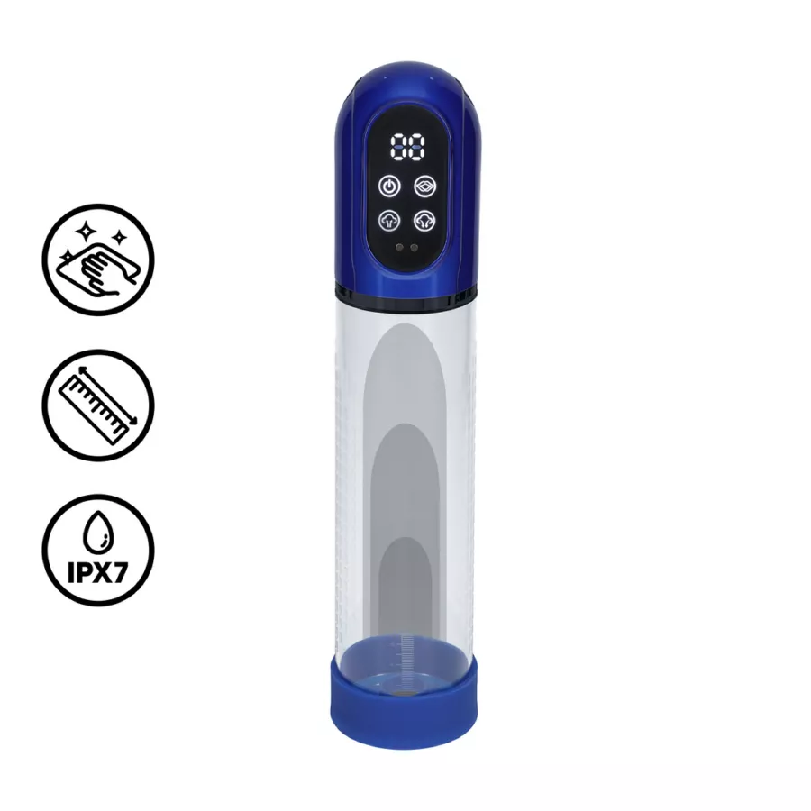 Penis-Pumpe Engage 20 x 6 cm Blau