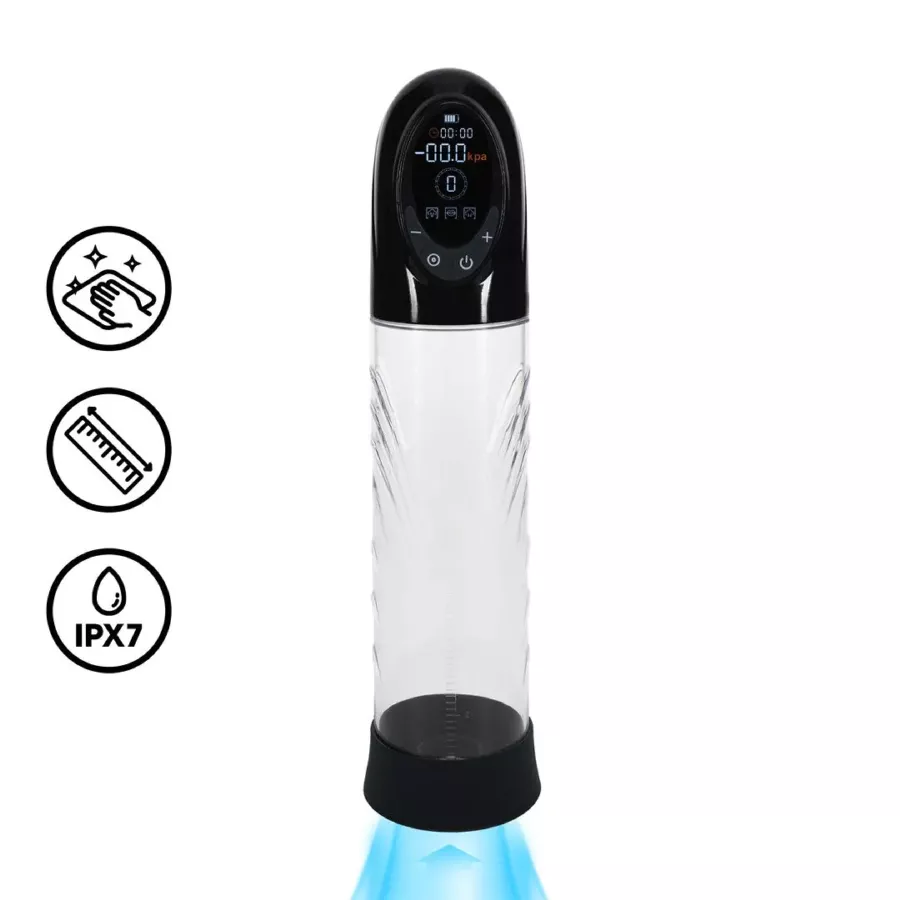 Penis-Pumpe Cyberpulse 21 x 6 cm Schwarz