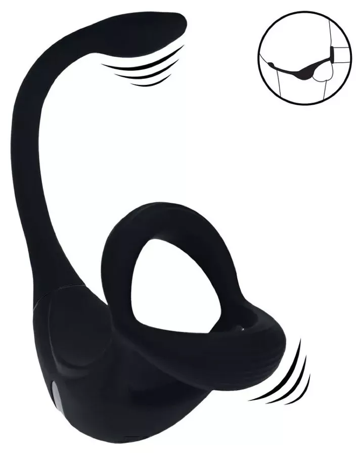 Ballstretcher Plug Triz Vibe 17 x 1.7cm