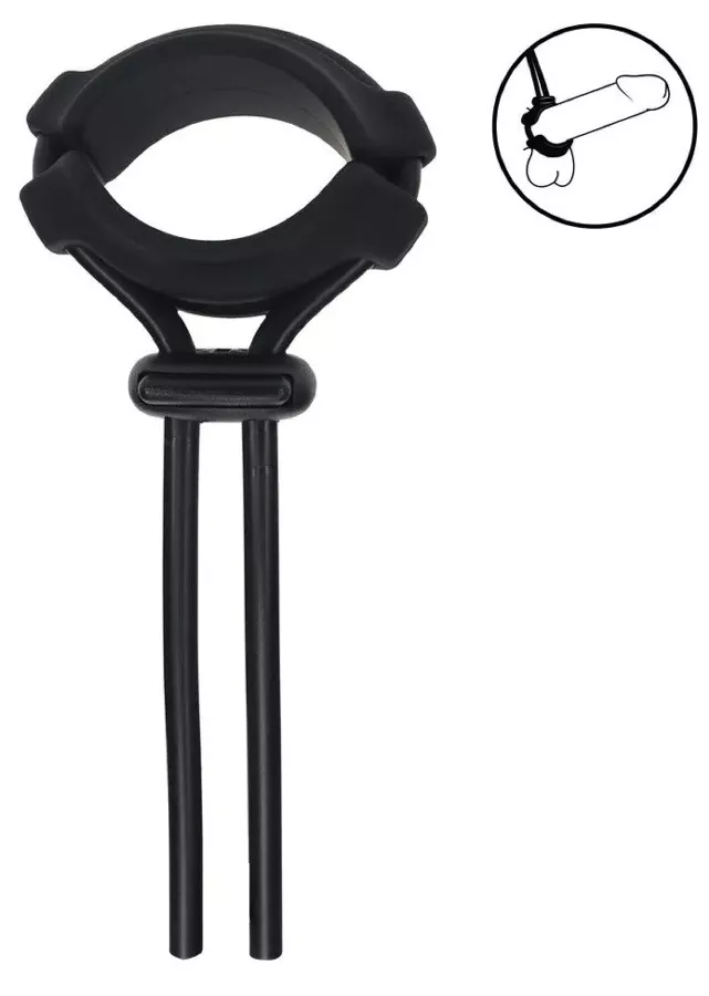 Verstellbarer Ring Wide Full 28-70 mm Schwarz