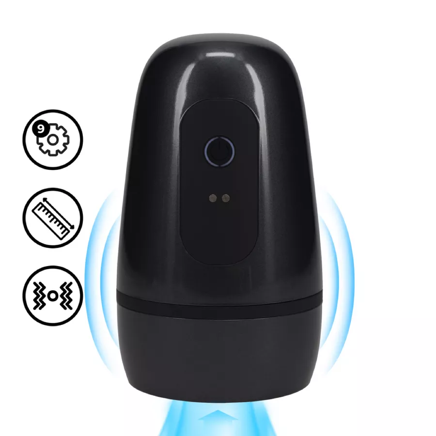 Masturbator Vibrobator Schwarz