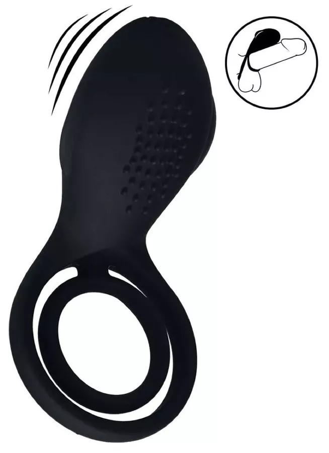 Cockring Wing Vibe 45 mm Schwarz