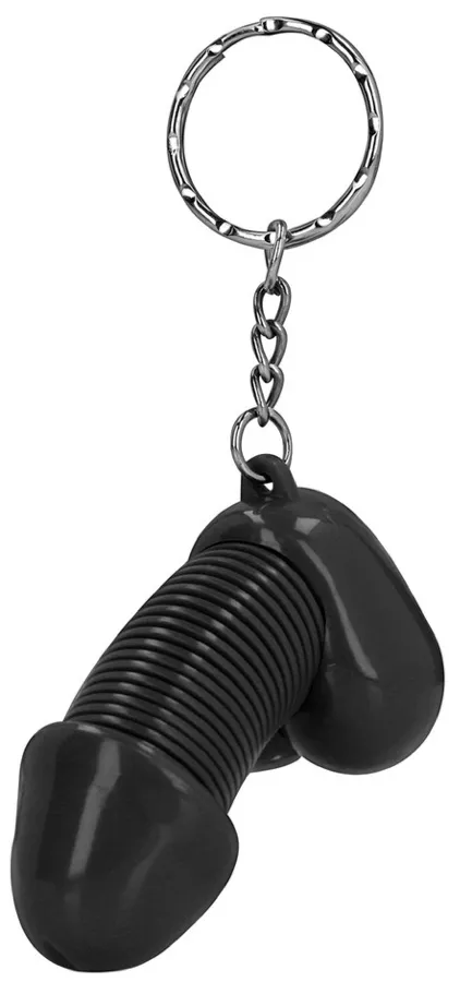 Penis Schlüsselanhänger Super John Schwarz
