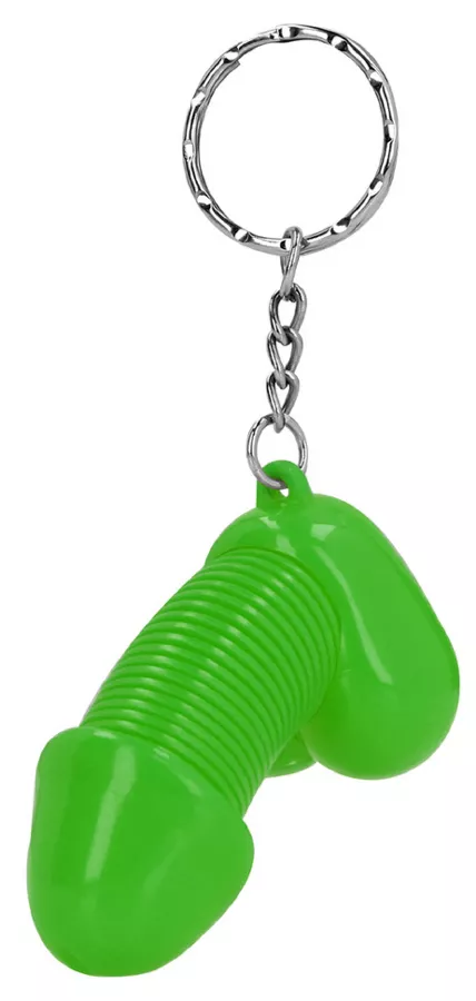 Penis Schlüsselanhänger Super Steve Grün