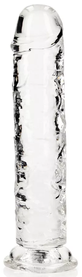 Dildo Transparent Crystal Clear 19.5 x 4.3cm