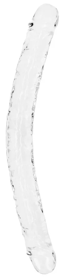 Doppeldildo CRYSTALDONG 45 x 4.3cm Transparent