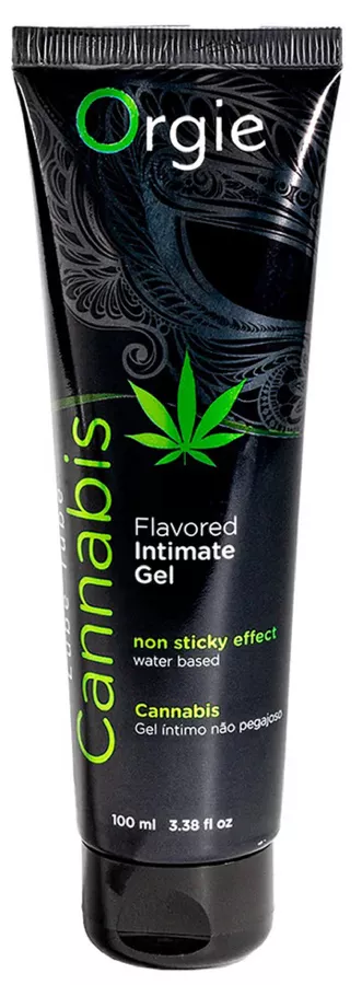Gleitmittel Wasser aromatisiert Cannabis Orgie 100ml