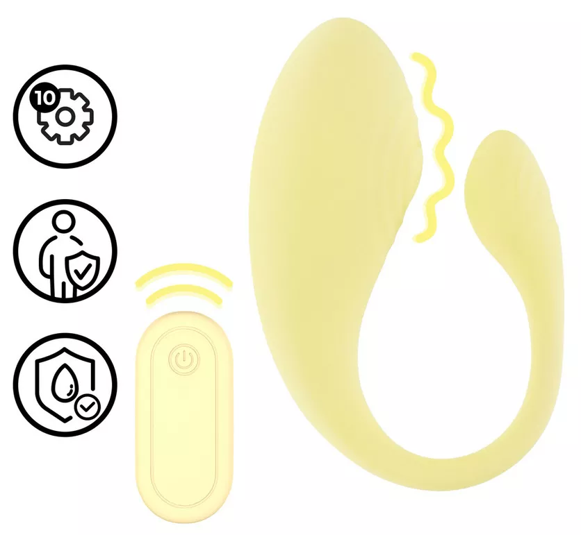 G-Punkt Stimulator Yellby 10 x 3.8cm