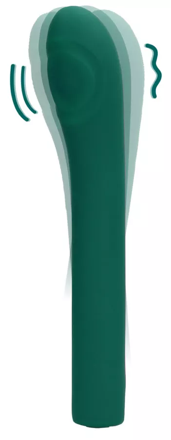 Vibrierender Prostatastimulator Greenwave 18 x 4cm