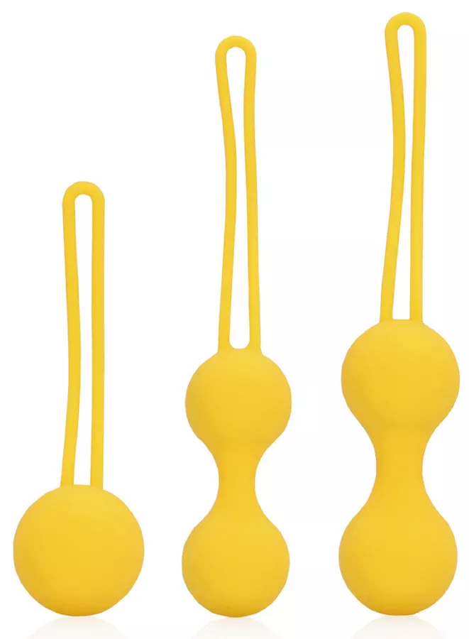 Liebeskugel-Trainingsset Thump Balls Gelb
