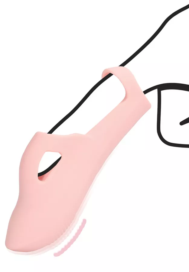 Vibrierender Fingerstall Touch of Pink Rosa