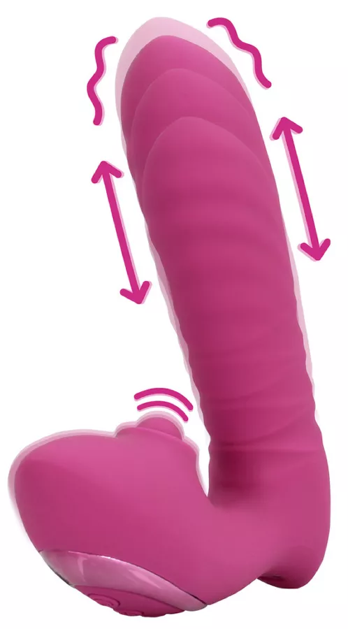G-Punkt- und Klitorisstimulator Pinking 12 x 3.3cm