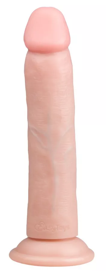 Dildo with suction cup 19 x 4.3cm Flesh