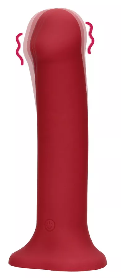 Vibrierender Dildo Palik L 17 x 4.5cm Rot