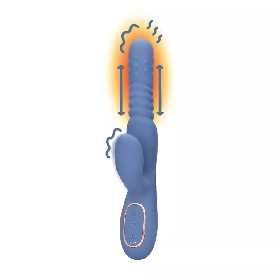 Vibrator Rabbit Blue Nova 14 x 3.3cm