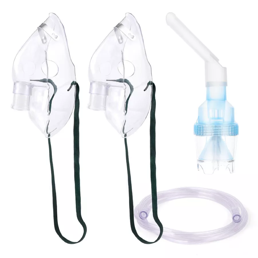 Transparent Inhalation Masks - Pack of 2