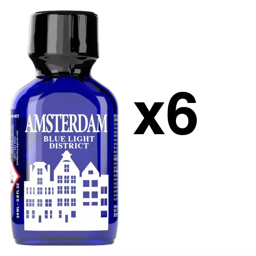 Amsterdam Blue Light District 24ml x6