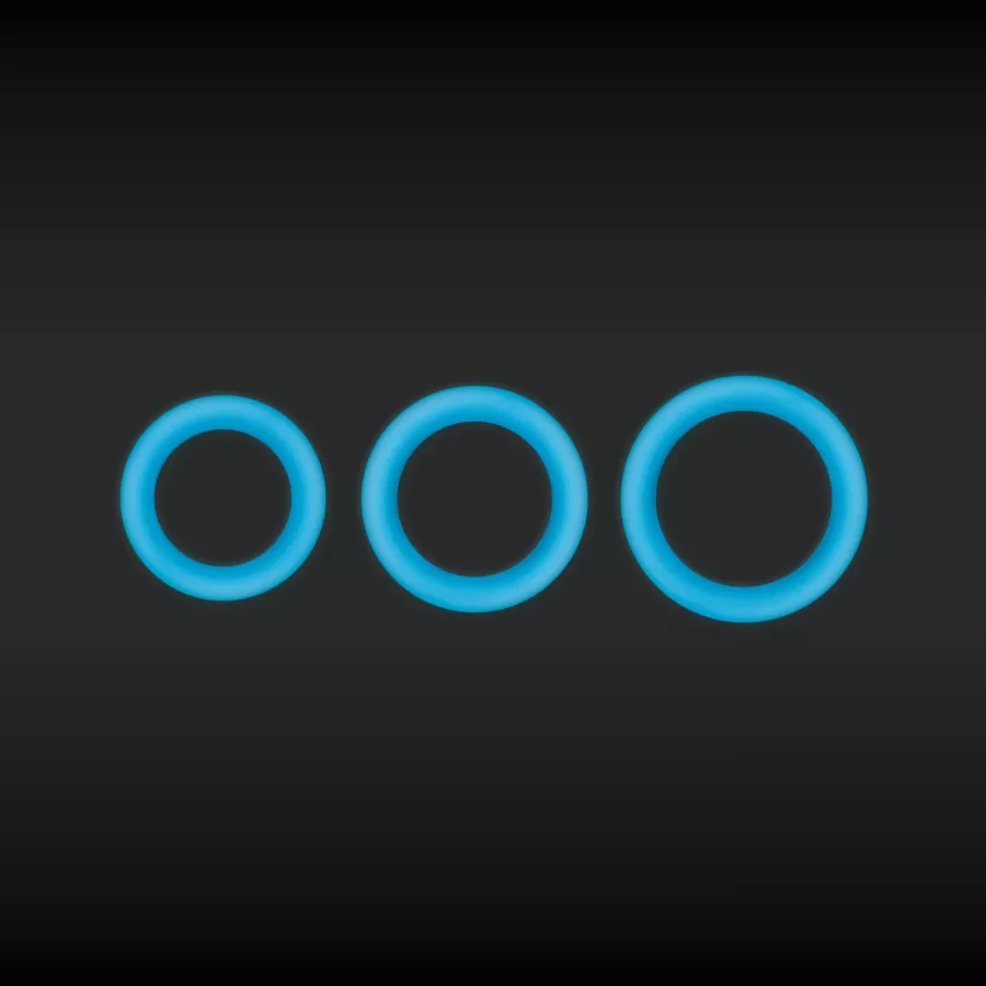 Penisring Fluo Firefly Blau