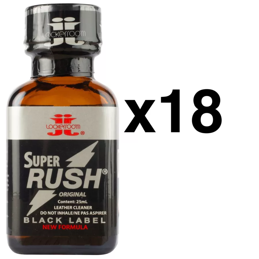 Super Rush Black Label Retro 25ml x18