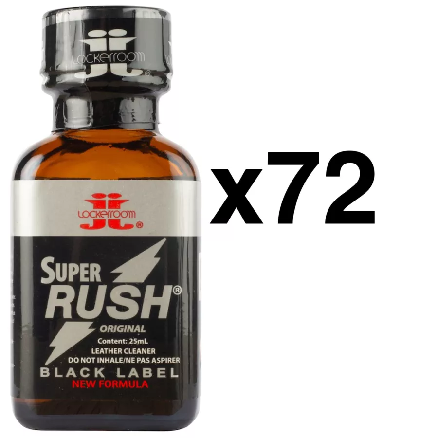 Super Rush Black Label Retro 25ml x72
