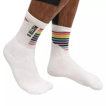 Pride Socks White