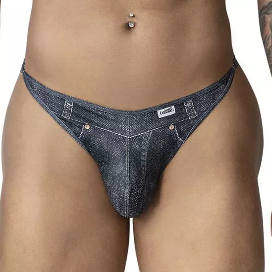 String Cowboy Denim Schwarz