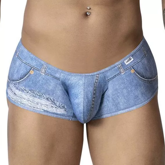 Shorty Cowboy Denim Blau