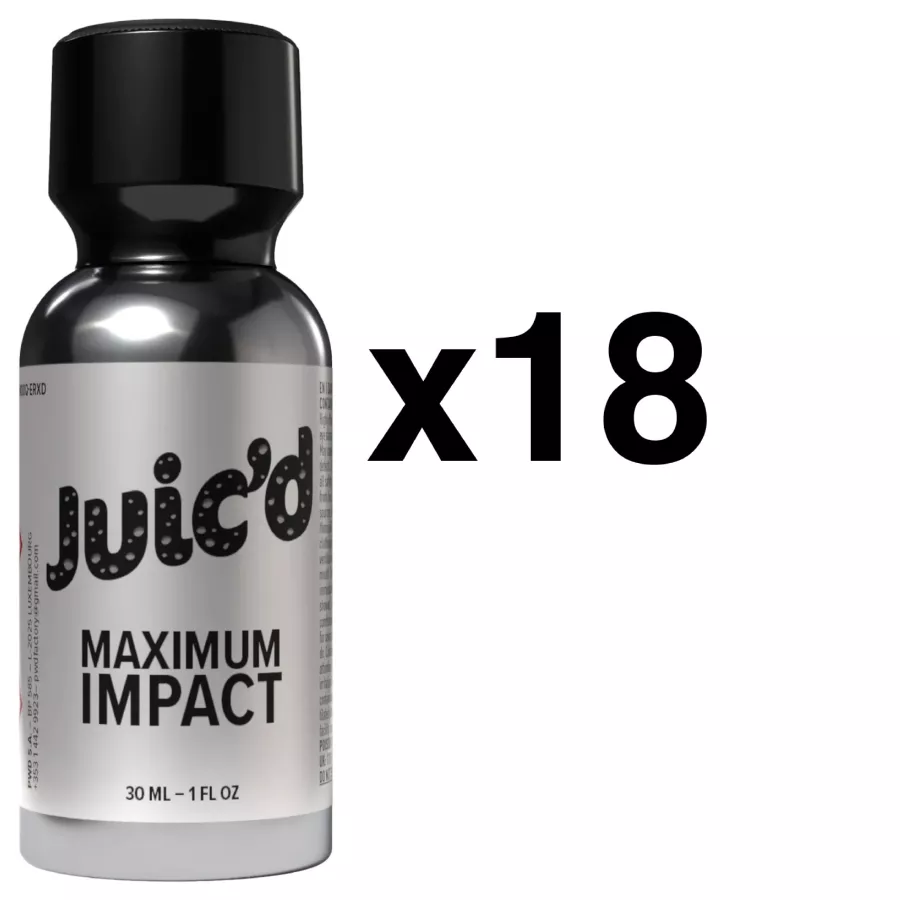 Juic'd Maximum Impact 30ml x18