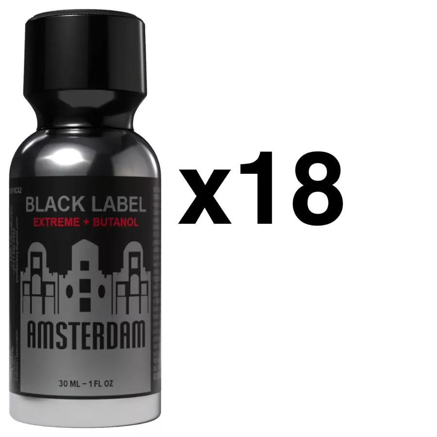 Amsterdam Black Label Extreme 30ml x18