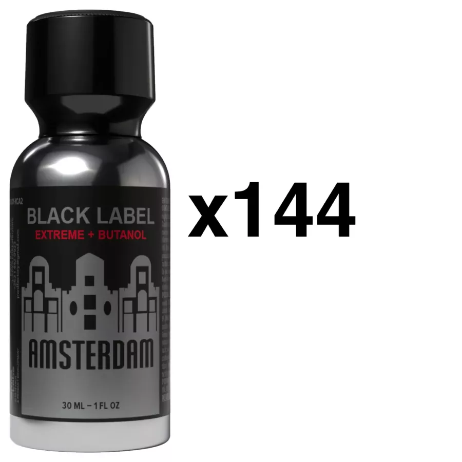 Amsterdam Black Label Extreme 30ml x144