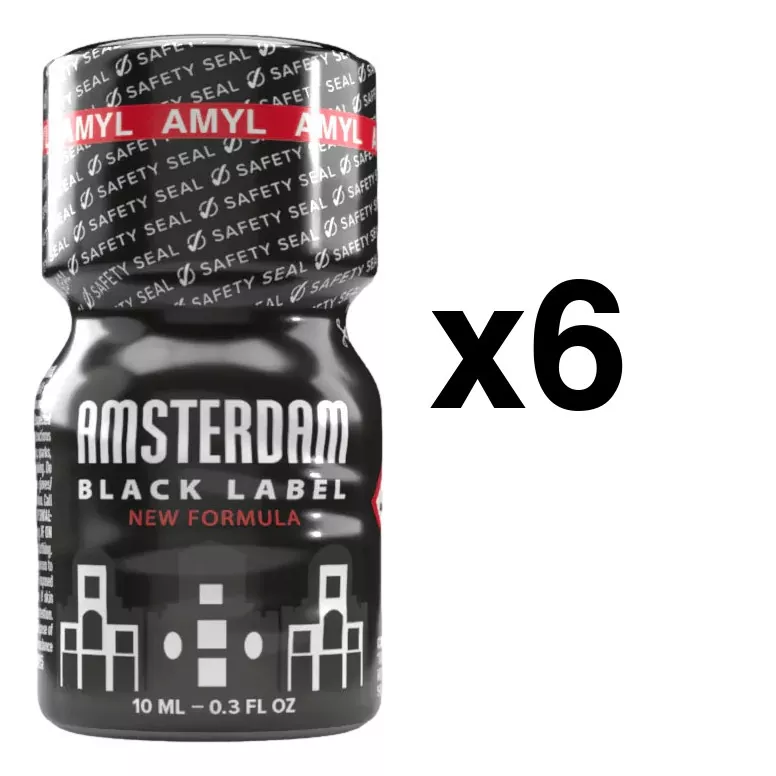 Amsterdam Black Label 10ml x6