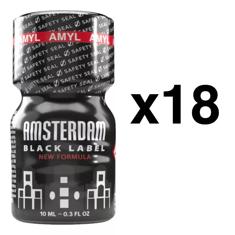 Amsterdam Black Label 10ml x18