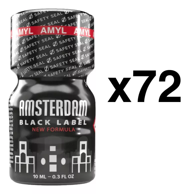 Amsterdam Black Label 10ml x72