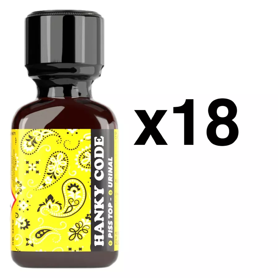 Hanky Code Yellow 24ml x18