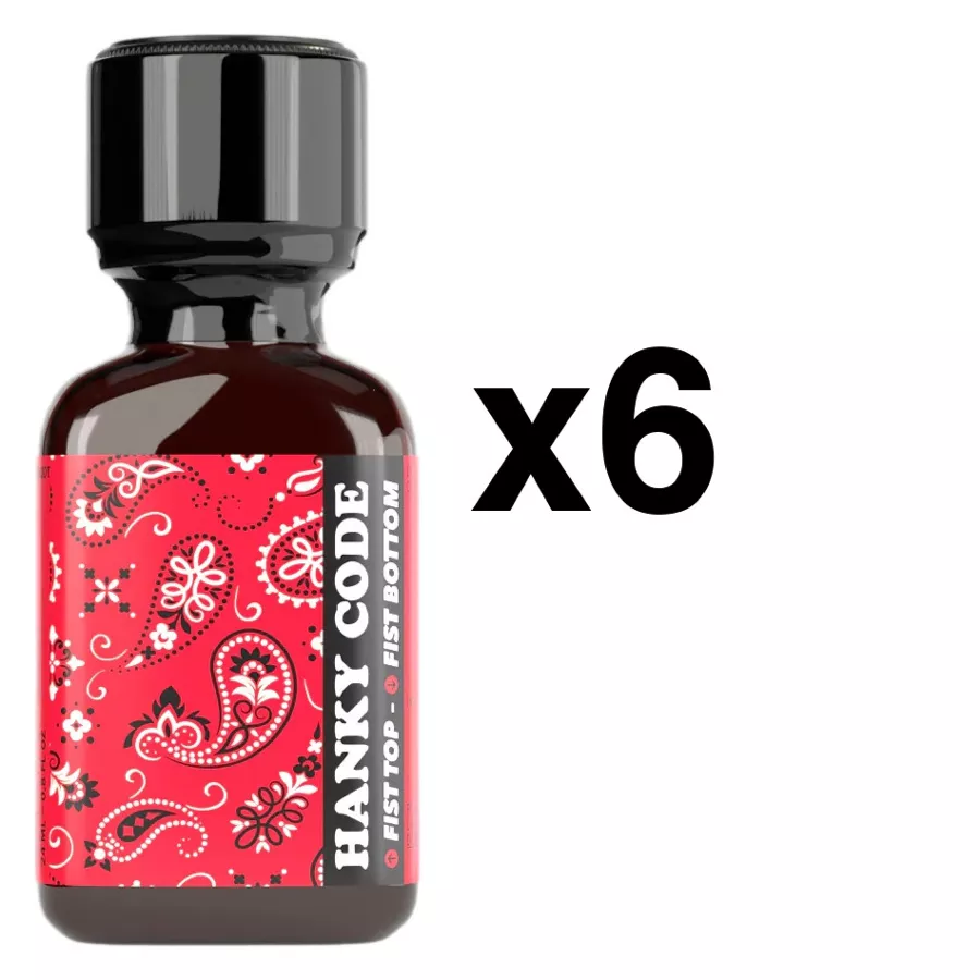 Hanky Code Rood 24ml x6