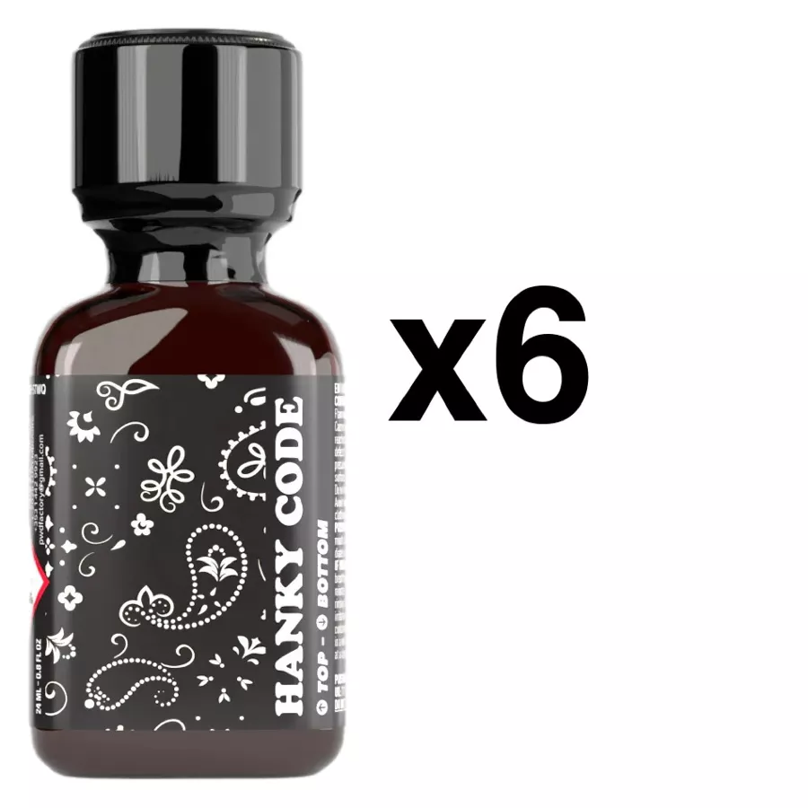 Hanky Code Black 24ml x6