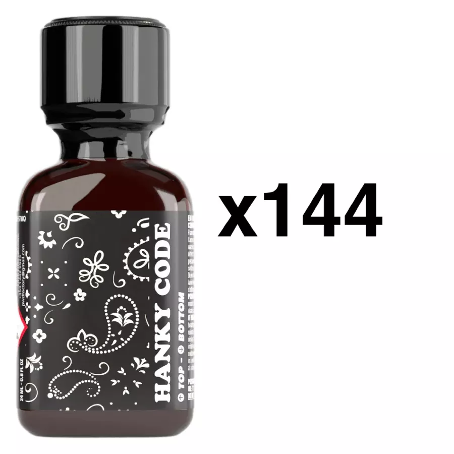 Hanky Code Zwart 24ml x144