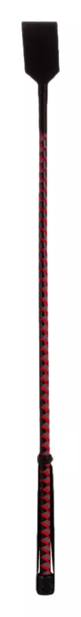 Gerte Nub Neon 72cm Schwarz-Rot