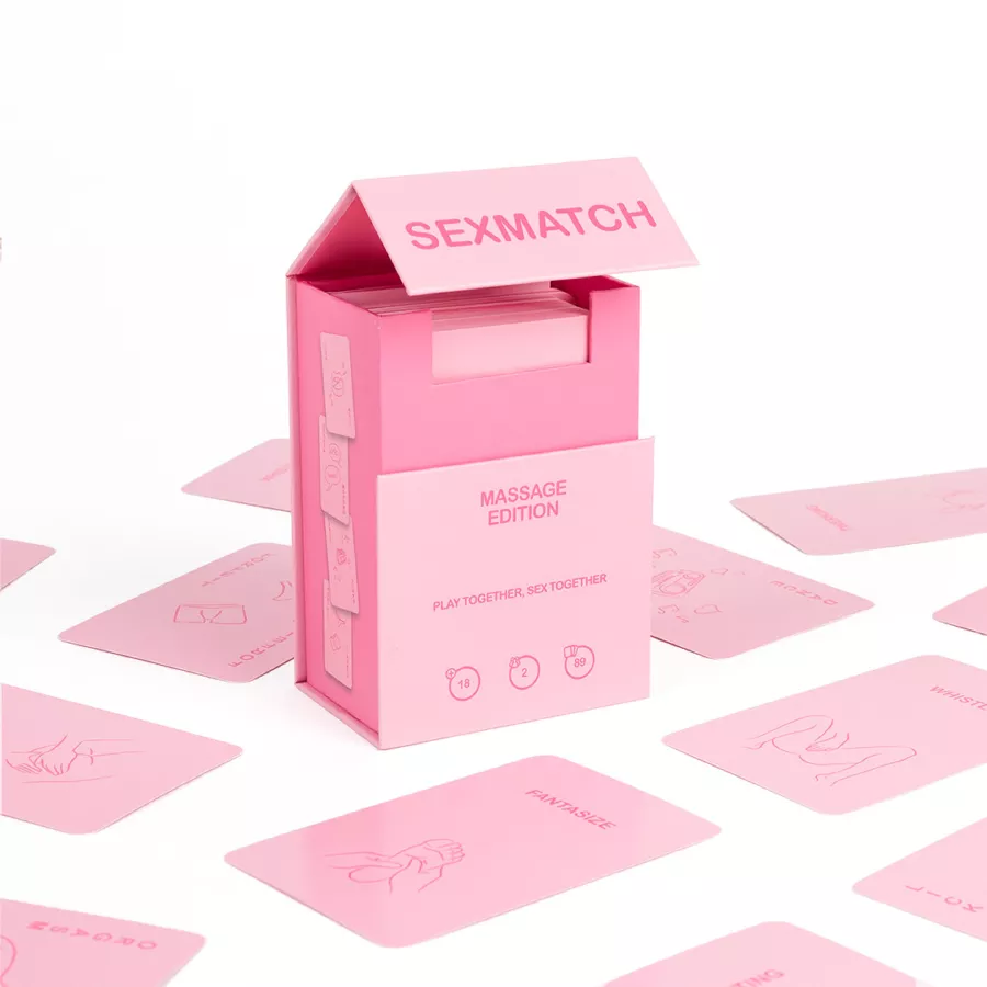 Jeu de cartes Sexmatch massage edition
