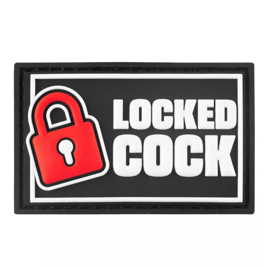 Locked Cock Tag with Velcro
