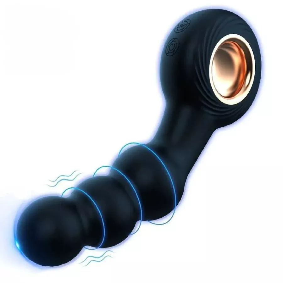 Vibrierende Prostata-Stimulator Beadfree 9 x 3,4cm