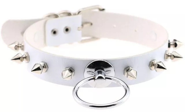 Halsband Saskia - Weiß