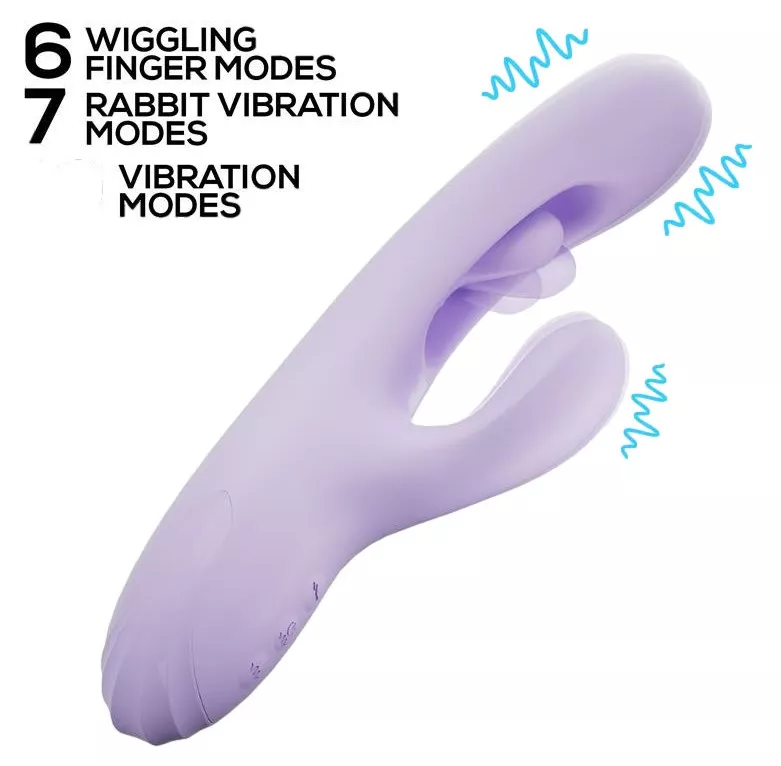 Vibrator Kaninchen Annia 13 x 3,6 cm