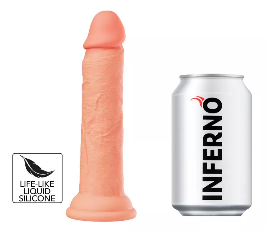 Dildo Dickdong Fleischfarben S 15 x 3,2 cm