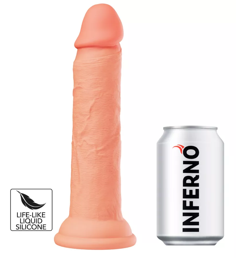 Dildo Dickdong Fleischfarben 21 x 4,4 cm