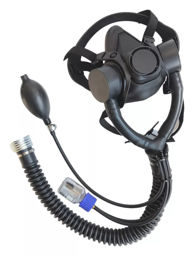 Masker met aroma-pomp