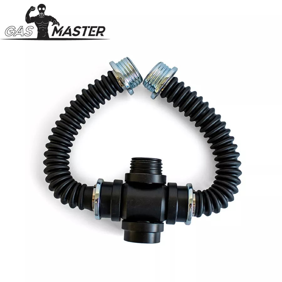Cross adapter voor gasmasker 40mm