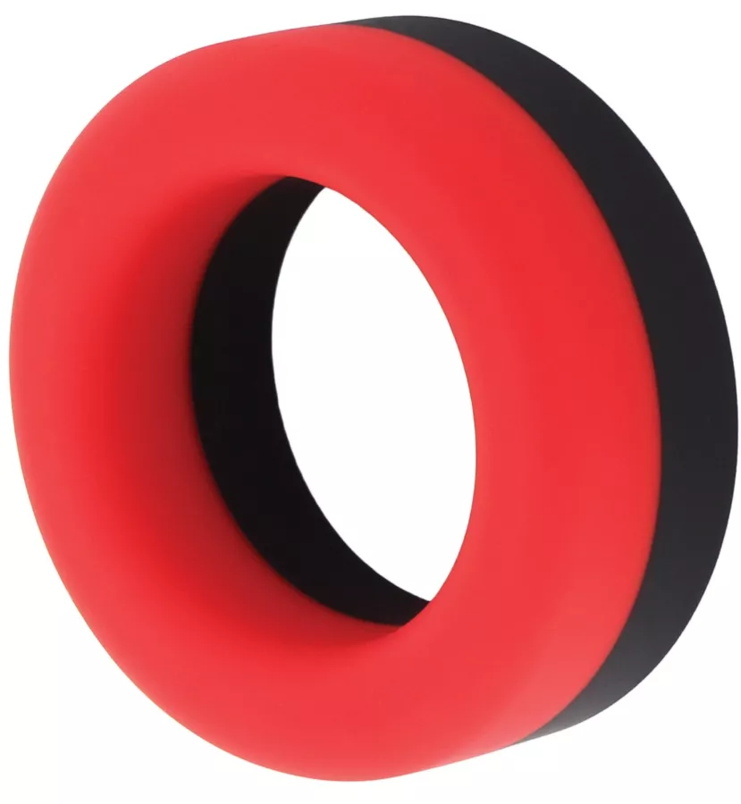 Cockring Prolong Power Black-Red 30mm