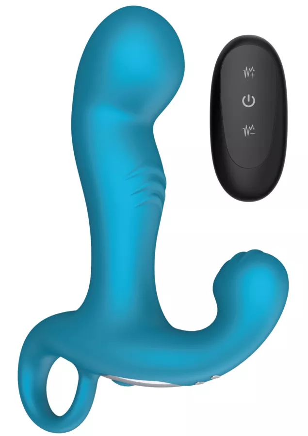 Vibrierender Prostata-Stimulator Bluespot 10 x 3,5cm